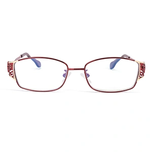 Custom logo fashion ladies metal gafas de lectura
