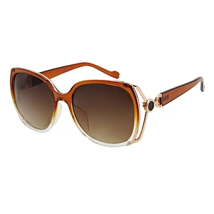 Custom logo women square fancy polarized sunglasses