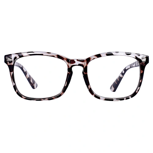 Wholesale demi brown fashion square spectacle frames
