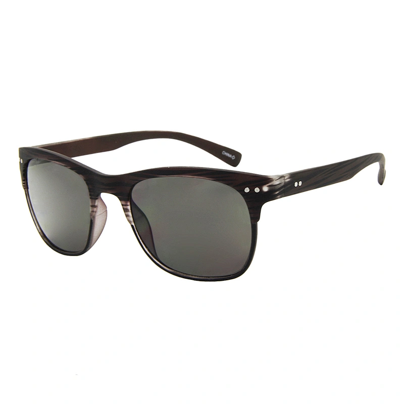 Cheap classic mens half frame sun glasses polarized