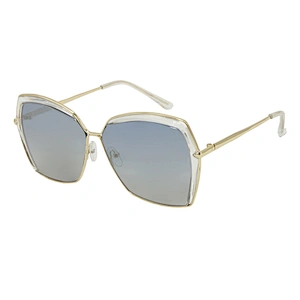 New fashion ladies oversized polarized half frame sunglasses