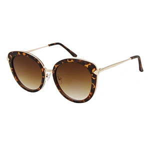 Demi brown fashion polarized cat eye sunglasses women