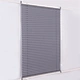 25MM easy lift Horizontal pleated light filtered shades cordless blinds