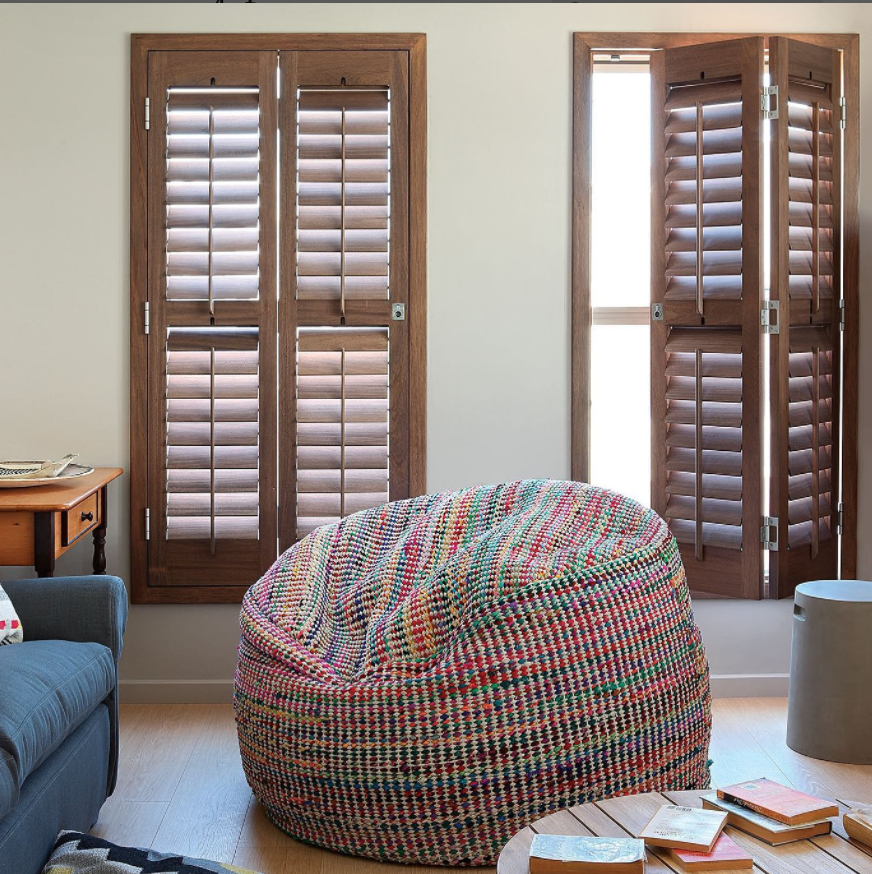 Paulownia plantation shutter