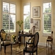 wooden plantation shutter