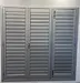 Aluminum plantation shutter