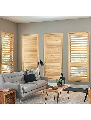 wooden plantation shutters