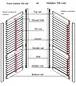 PVC/Poly/Vinyl Shutter components