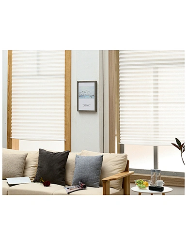 temporary pleated paper