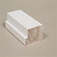 Best Price White plantation shutter components wooden louver slats basswood paulownia louvers plantation shutters