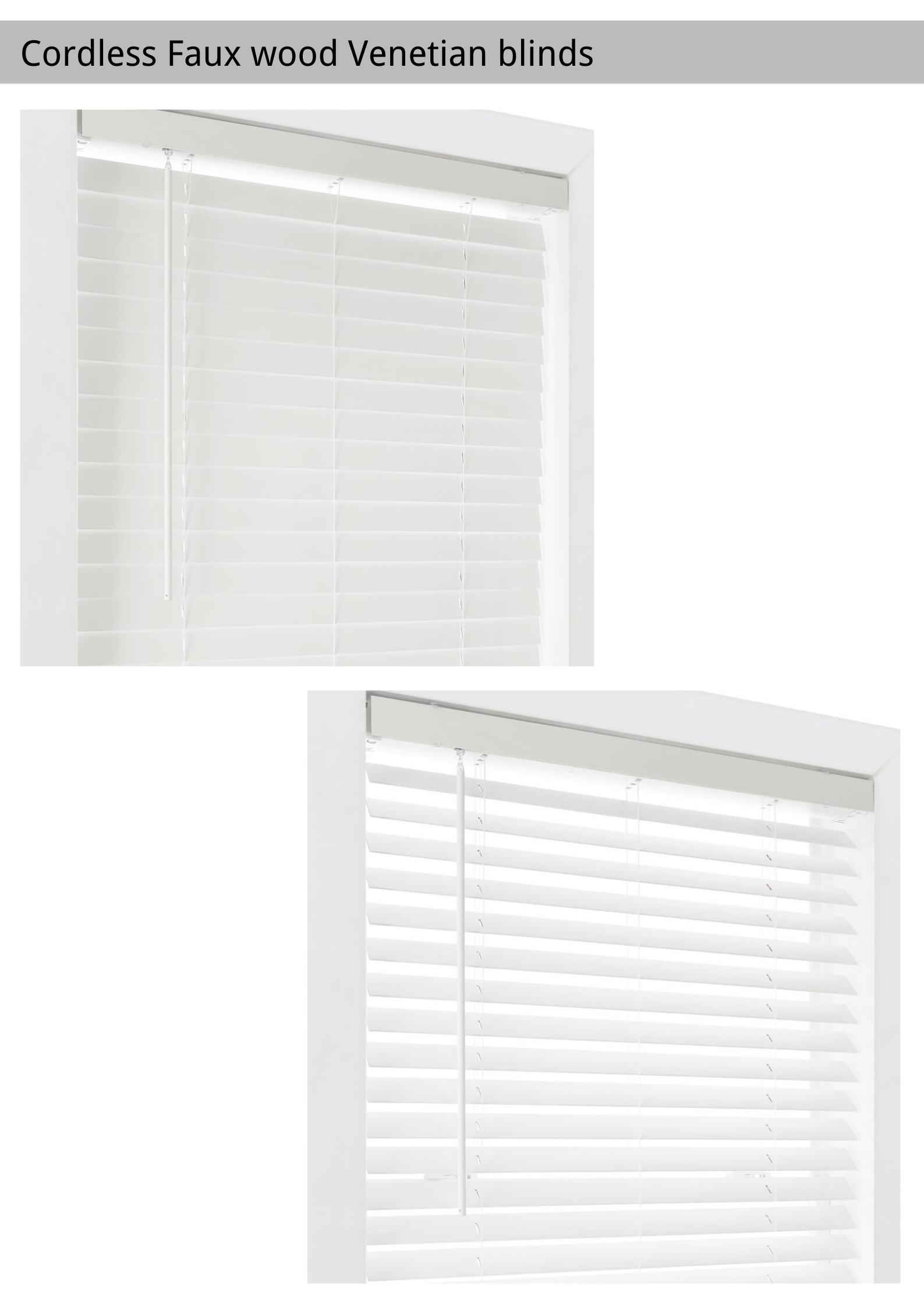 venetian blinds