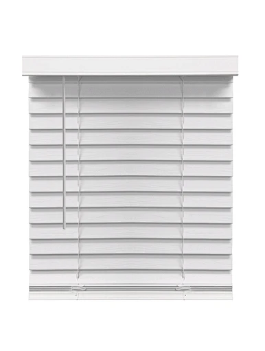Faux wood venetian blinds