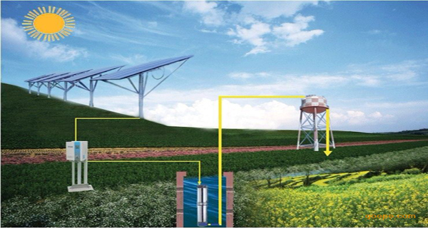 Choose solar panel and solar inverter for pump