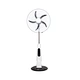 rechargeable fan with led light