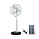 solar rechargeable fan