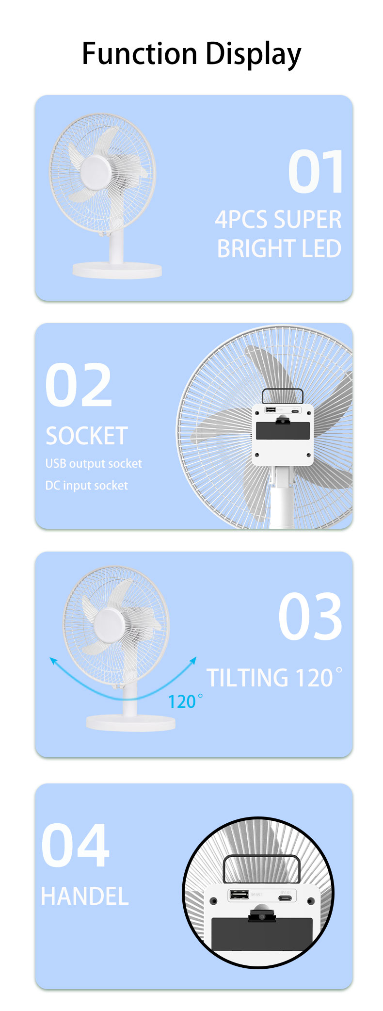 Hot Sell 12 inch table Fan for office