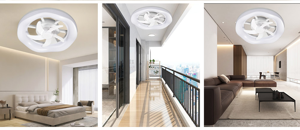 Powerful Rechargeable Ceiling Fan for Household