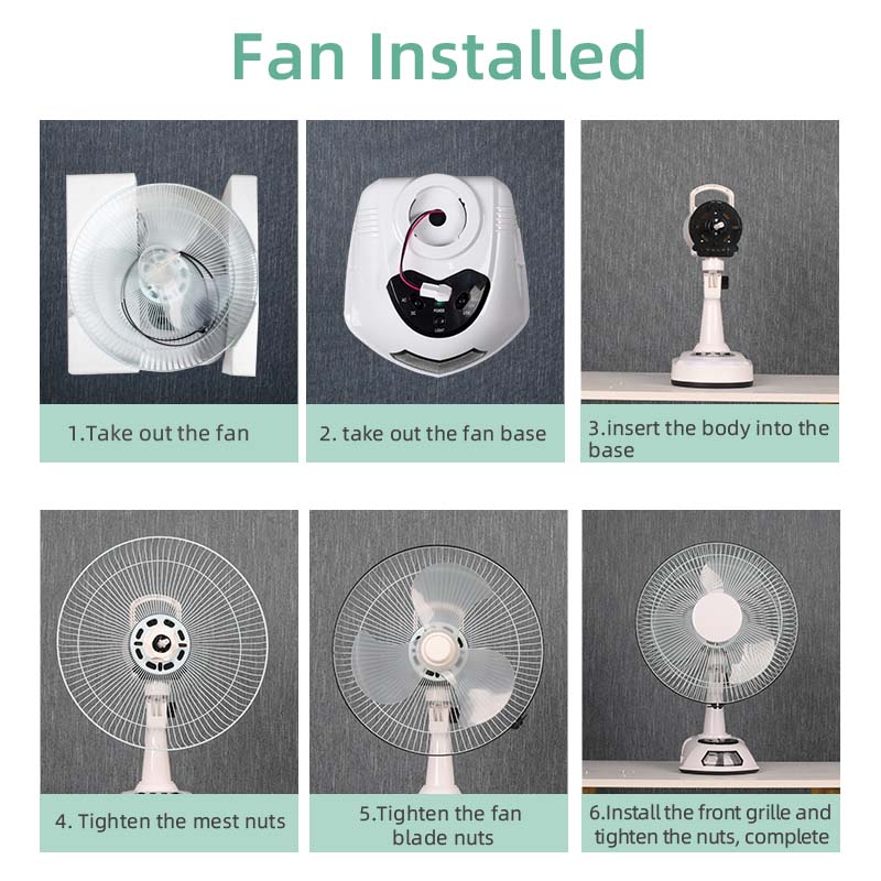 table fan