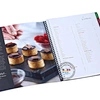 Custom high quality cheap food cookbook global recipe book printing