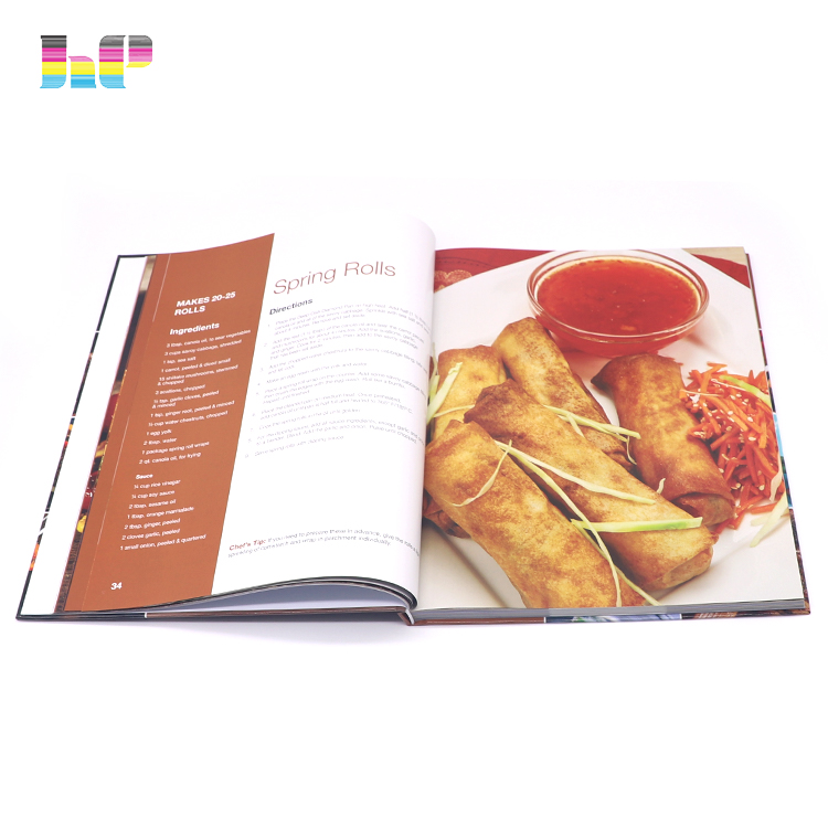 cook book printing