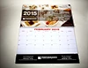custom desk calendar color printing