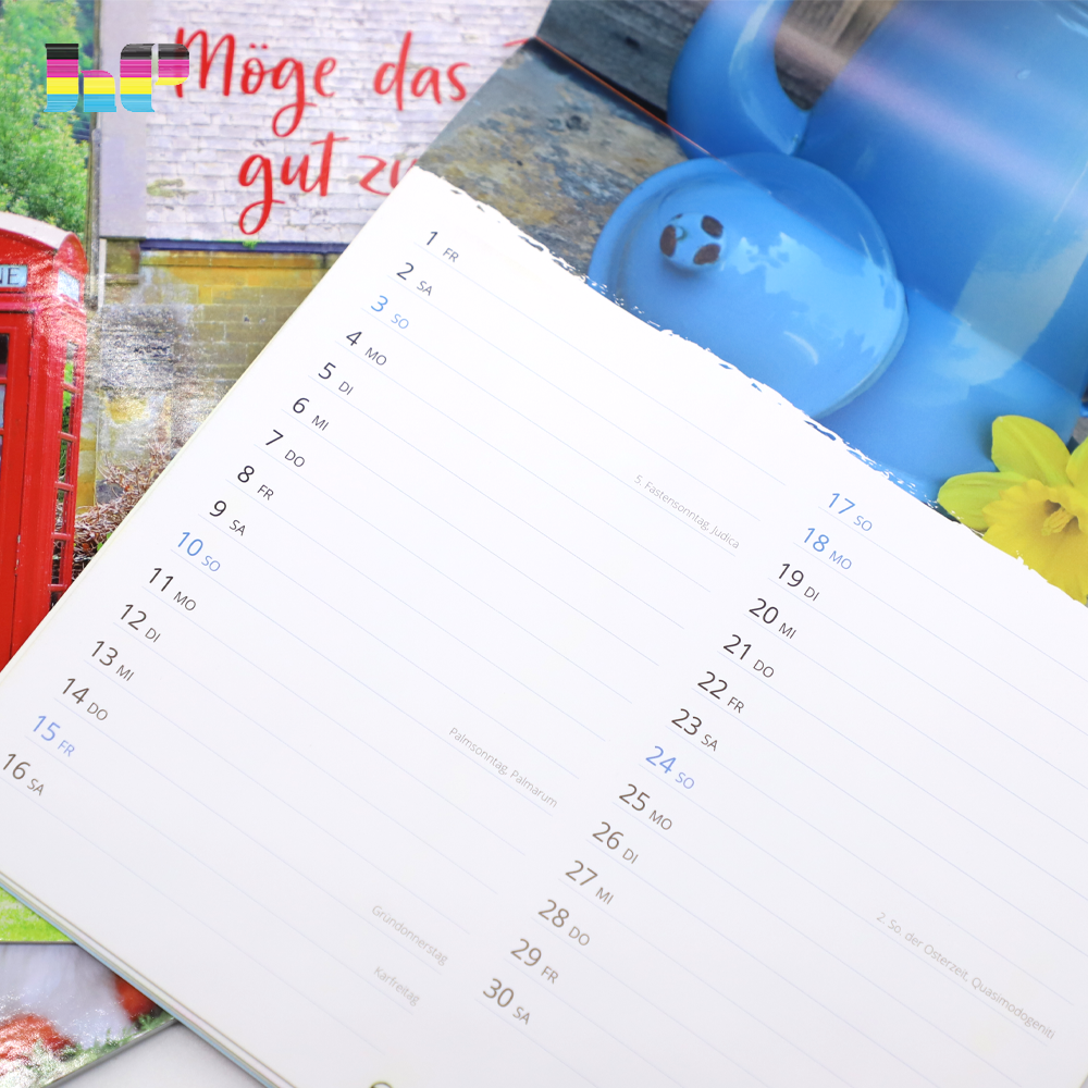 wall calendar printing