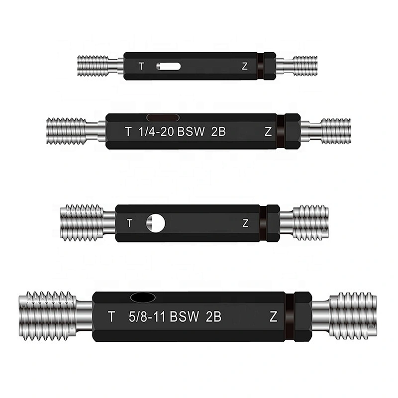 Imperial standard Whitworth steel Gauges Go and NoGo 1/8~2 BSW BSF Thread Plug Gauge