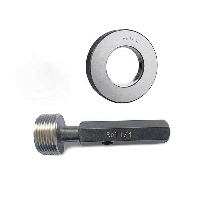 Thread Gauges Supplier Rb Pipe Taper Thread Ring Gauge With Thread Sealing: R(Rb) 1/16~6