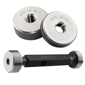 Metric M1-M1000 6g 6H go nogo screw thread inspection calibrate check gauge plug ring gauge