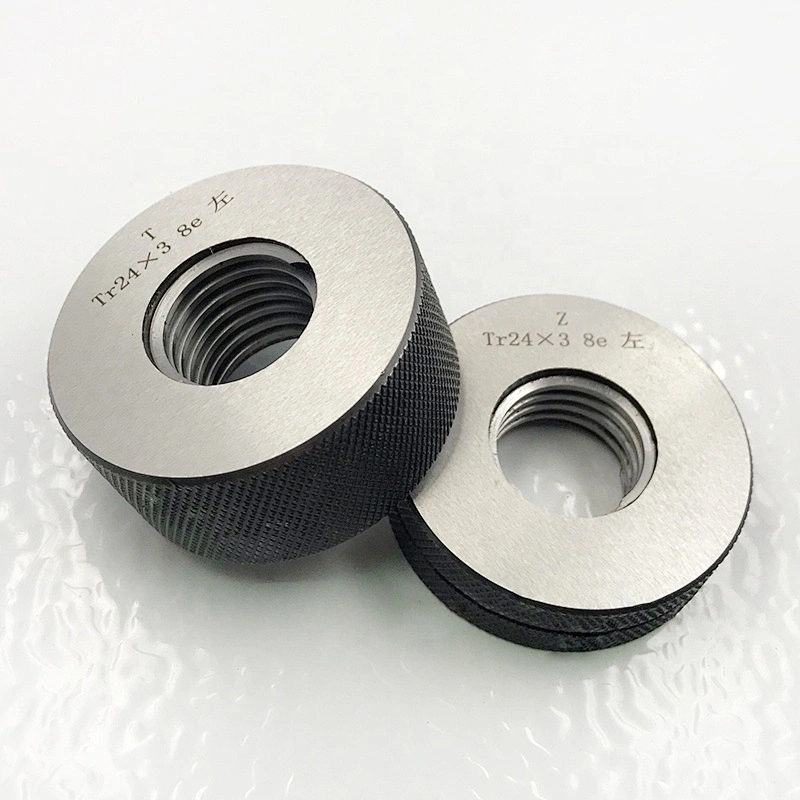 Tr Thread Gauges Go Nogo Trapezoidal Thread Ring Plug Gauge Tr8~300