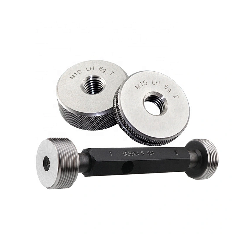 High precision M1*0.25 M1.2*0.25 M1.4*0.3 M1.6*0.35 M1.8*0.35 metric thread plug gauge 6g 6H in stock