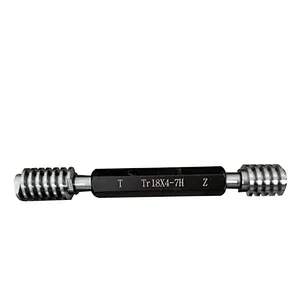 trapezoidal 30 degree metric Tr thread gauges  go and no go thread ring plug gauge Tr8*1.5-Tr300*24