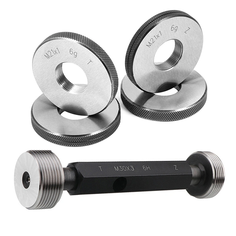 Metric M21 M21.5 M21.2 M21.6*1.75*1.5*1.25*1*0.75*0.5 6H/7H/LH diameter measuring Thread plug ring gauge in stock