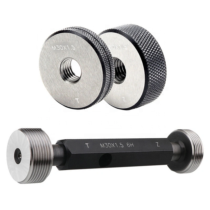 Metric M1-M1000 6g 6H go nogo screw thread inspection calibrate check gauge plug ring gauge