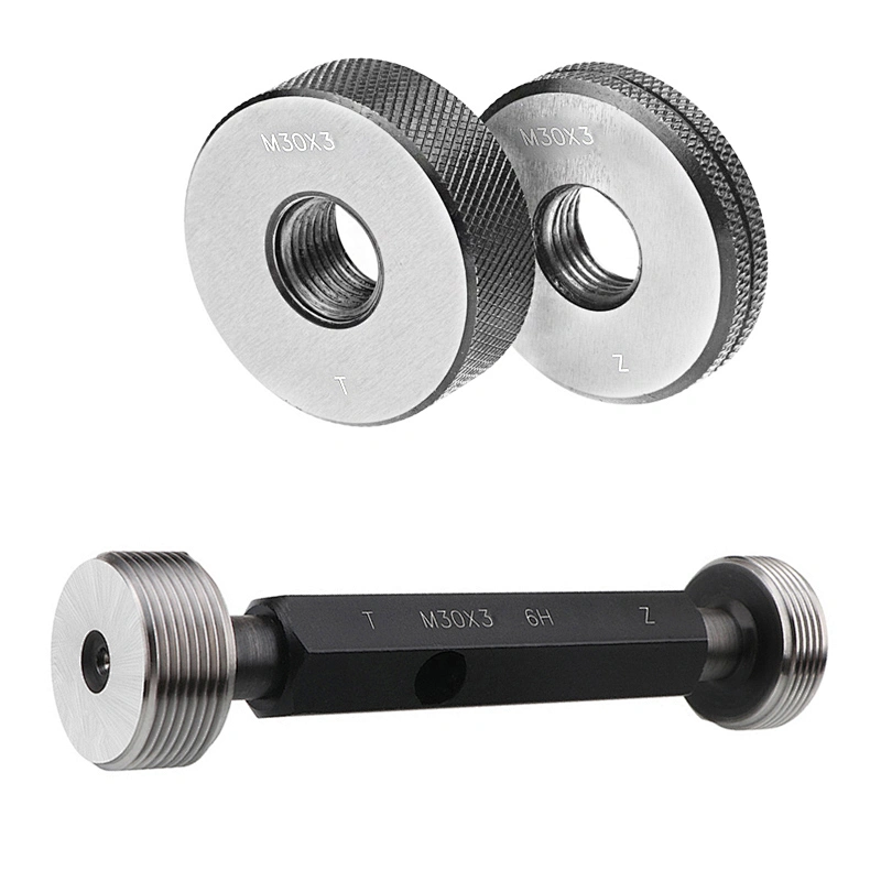 Metric M21 M21.5 M21.2 M21.6*1.75*1.5*1.25*1*0.75*0.5 6H/7H/LH diameter measuring Thread plug ring gauge in stock