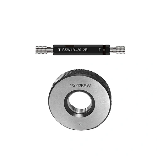 1/8~2 inch Whitworth Thread Plug Gauges Go And Nogo Bsw Bsf Thread Plug Gauge