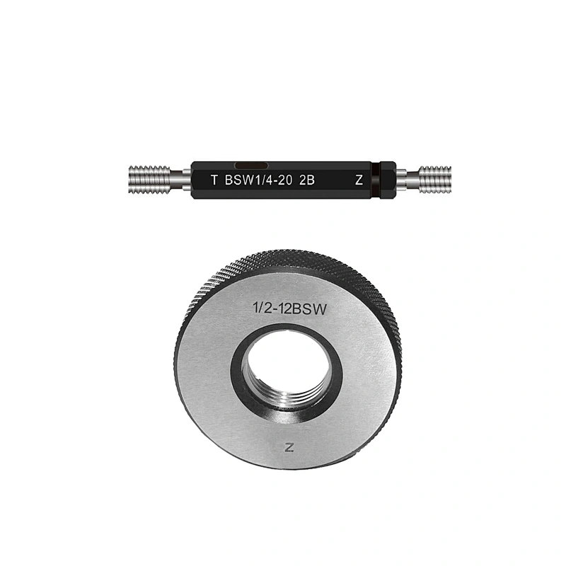 1/8~2 inch Whitworth Thread Plug Gauges Go And Nogo Bsw Bsf Thread Plug Gauge