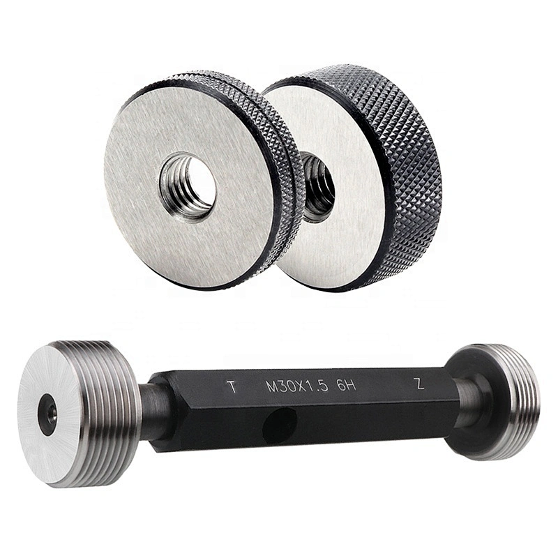 High precision M1*0.25 M1.2*0.25 M1.4*0.3 M1.6*0.35 M1.8*0.35 metric thread plug gauge 6g 6H in stock
