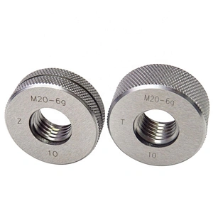 The Metric M1,M10,M20,M30,M50,M80,M105,M120,M150,M300 6g,8g Go and No Go Thread Ring Gauge