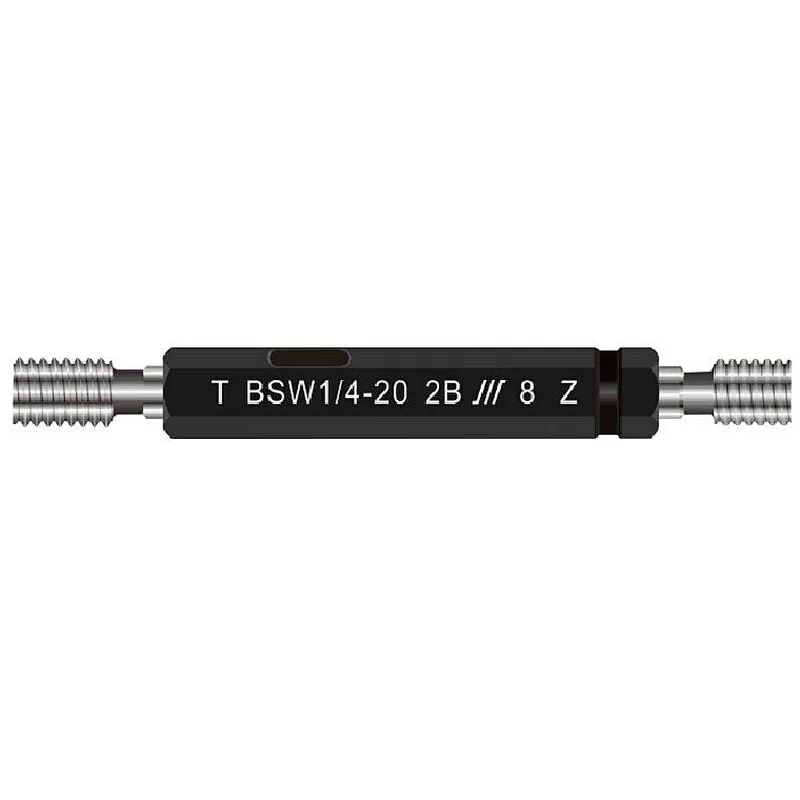 1/8~2 inch Whitworth Thread Plug Gauges Go And Nogo Bsw Bsf Thread Plug Gauge