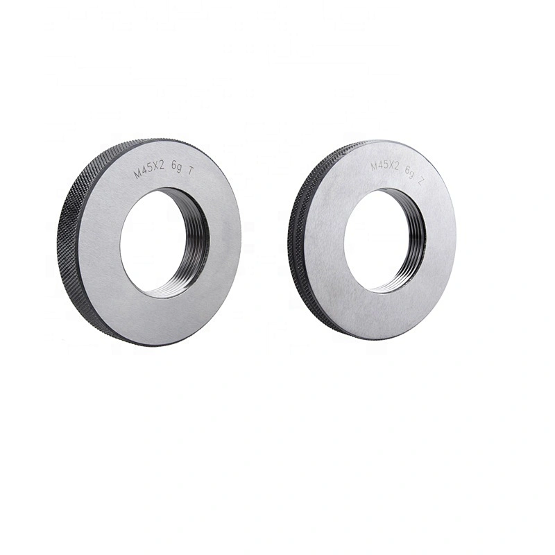 High Precision Thread Plug Ring Gauges Metric Go Nogo Thread Gauges