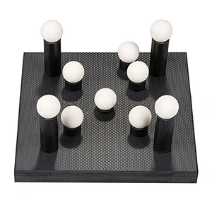 Ceramic Dumbbell Ball 2D 3D Detection Ball Mirror Matte Ball for the Calibration and Measurement of Optical Imaging Instrument