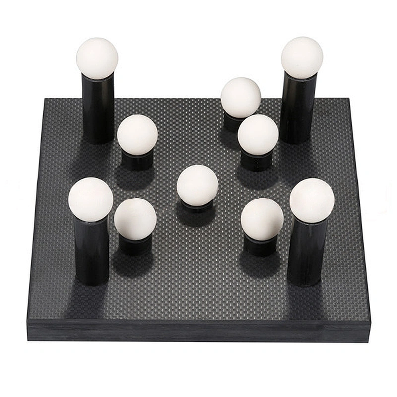 Ceramic Dumbbell Ball 2D 3D Detection Ball Mirror Matte Ball for the Calibration and Measurement of Optical Imaging Instrument