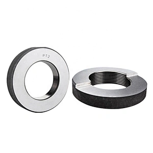 pt thread ring gauges taper pipe thread go nogo ring gauge: pt1/8~6