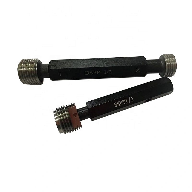 G1/16~6 BSPP BSPT Thread Ring Gauges Supplier Thread Go And No Go Plug Gauge