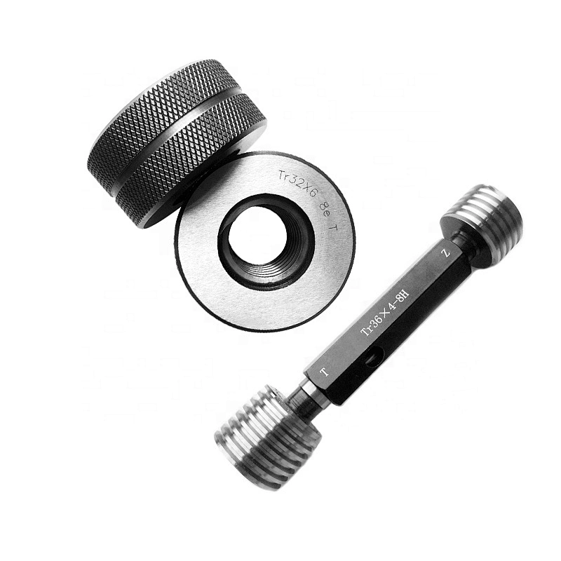 Tr Thread Gauges Go Nogo Trapezoidal Thread Ring Plug Gauge Tr8~300