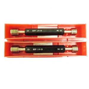 G1/16~6 BSPP BSPT Thread Ring Gauges Supplier Thread Go And No Go Plug Gauge