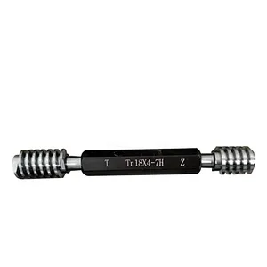 Tr Thread Gauges Go Nogo Trapezoidal Thread Ring Plug Gauge Tr8~300