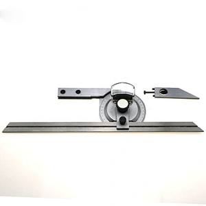 High quality steel 180 320 360 degree Vernier caliper Angle ruler universal bevel protractor