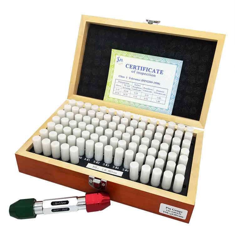 0.10mm-10.00mm precision ceramic pin plug gauge set
